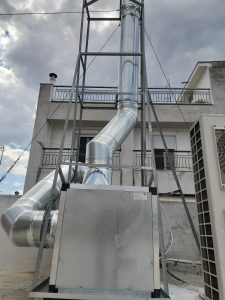 Εξαερισμός Επαγγελματικών Χώρων στον Εύοσμο Θεσσαλονίκης Μελέτη – Εγκατάσταση – Συντήρηση από την Airforce Clima