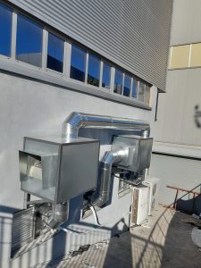 Εξαερισμός Επαγγελματικών Χώρων στον Εύοσμο Θεσσαλονίκης Μελέτη – Εγκατάσταση – Συντήρηση από την Airforce Clima